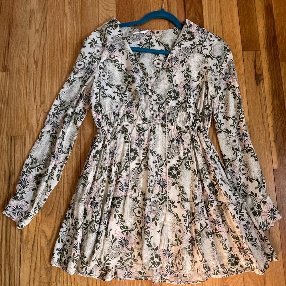 Floral Long Sleeve Anthropologie